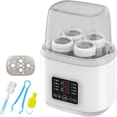 OEM Scaldabiberon E Sterilizzatore 8 In 1 – Senza Bpa, Display Lcd, Riscaldamento Rapido E Sbrinamento Intelligente OEM Scaldabiberon E Sterilizzatore 8 In 1 – Senza Bpa, Display Lcd, Riscaldamento Rapido E Sbrinamento Intelligente