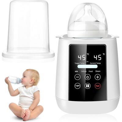 OEM Scaldabiberon Multifunzionale 6 In 1, Scaldabiberon Elettrico Veloce, Sterilizzatore Per Biberon Con Touch Screen, Sterilizzatore A Vapore Con Controllo Intelligente Della Temperatura, Spegnimento Aut OEM Scaldabiberon Multifunzionale 6 In 1, Scaldabiberon Elettrico Veloce, Sterilizzatore Per Biberon Con Touch Screen, Sterilizzatore A Vapore Con Controllo Intelligente Della Temperatura, Spegnimento Aut