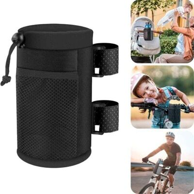 OEM Portaborraccia Per Bicicletta In Tessuto Oxford, Impermeabile E Senza Viti, Con Borsa Portaoggetti, Ideale Per Mountain Bike, Biciclette, Passeggini E Motociclette (nero) OEM Portaborraccia Per Bicicletta In Tessuto Oxford, Impermeabile E Senza Viti, Con Borsa Portaoggetti, Ideale Per Mountain Bike, Biciclette, Passeggini E Motociclette (nero)