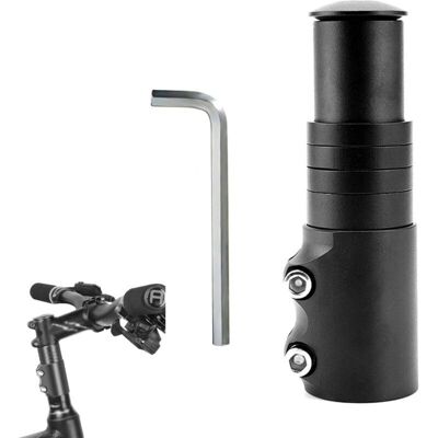 OEM Rialzo Per Attacco Manubrio Regolabile Per Mountain Bike E Bici Da Strada – Nero, Con Chiave A Brugola Inclusa – Migliora La Postura In Sella OEM Rialzo Per Attacco Manubrio Regolabile Per Mountain Bike E Bici Da Strada – Nero, Con Chiave A Brugola Inclusa – Migliora La Postura In Sella