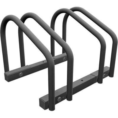 Relaxdays Supporto per Biciclette - 2 Bici, Interno/Esterna Relaxdays Supporto per Biciclette - 2 Bici, Interno/Esterna