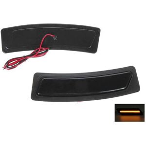 CARALL - Kit Freccia Laterale A Led Side Marker Lente Nero Fume Luce Arancione Per Bmw Serie 3 F30 Oem 63147847205 63147847206 CARALL - Kit Freccia Laterale A Led Side Marker Lente Nero Fume Luce Arancione Per Bmw Serie 3 F30 Oem 63147847205 63147847206