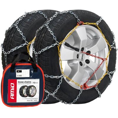 Catene da neve AMiO - 12mm, Modello KN-60, per veicoli fino a 2200kg - Catene da neve Catene da neve AMiO - 12mm, Modello KN-60, per veicoli fino a 2200kg - Catene da neve