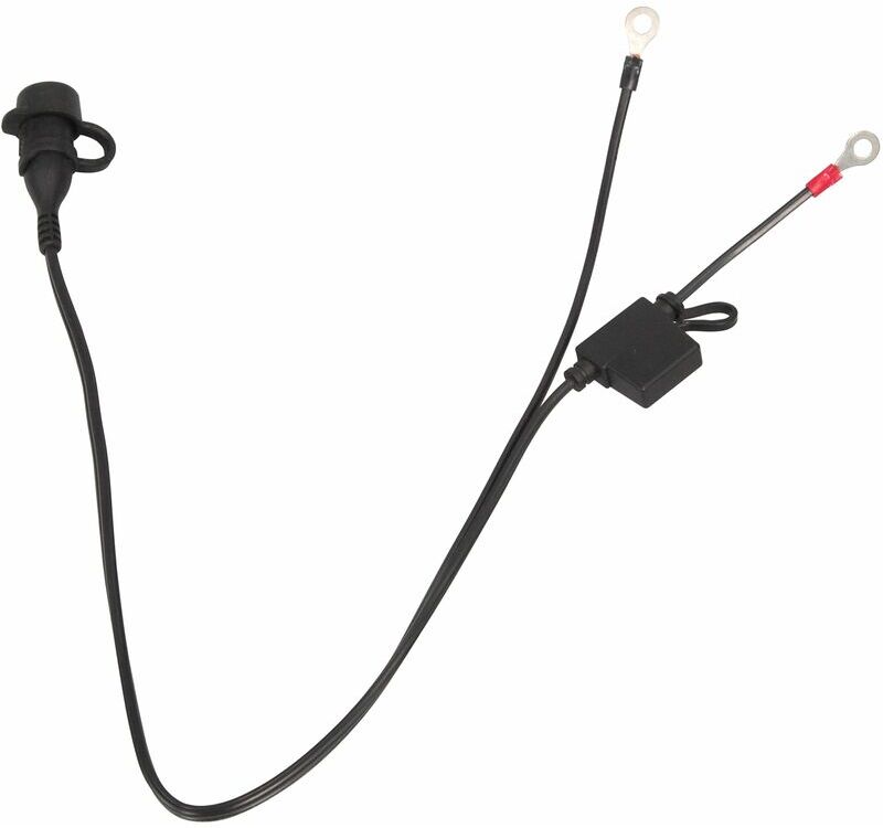 TECMATE OptiMATE CABLE TM71, Accumate fused eyelet connection set with automotive fuse