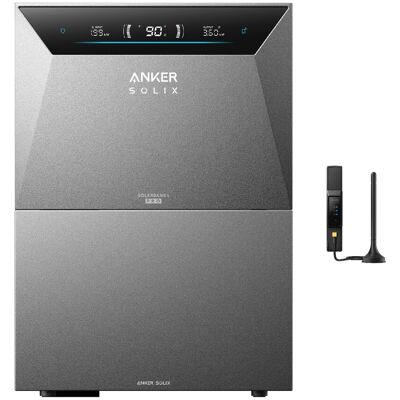 Anker Kit Solix Solarbank 4 E5000 Pro Con Batteria Di Espansione Bp5000 Anker Kit Solix Solarbank 4 E5000 Pro Con Batteria Di Espansione Bp5000