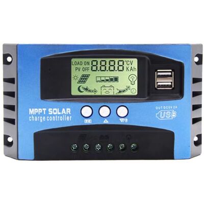 OEM Regolatore Di Carica Solare Terisass Controller Batteria Pannello Solare Intelligente Con Doppia Porta Usb Gestione Carica A Tre Stadi 12v 24v 100a(100a)+caricatore Solare Mpp OEM Regolatore Di Carica Solare Terisass Controller Batteria Pannello Solare Intelligente Con Doppia Porta Usb Gestione Carica A Tre Stadi 12v 24v 100a(100a)+caricatore Solare Mpp