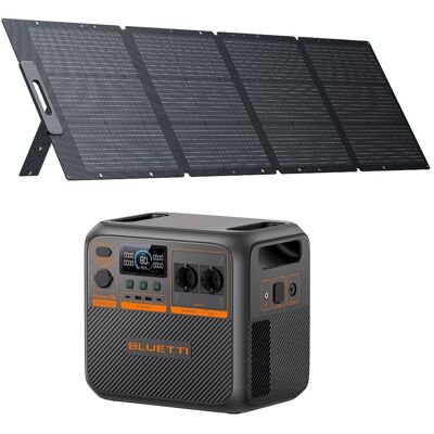 BLUETTI Kit Premium 200 V2(ac270p) Con Pannello Solare 220 W - 2073.6wh, Generatore Solare 4x2700w BLUETTI Kit Premium 200 V2(ac270p) Con Pannello Solare 220 W - 2073.6wh, Generatore Solare 4x2700w
