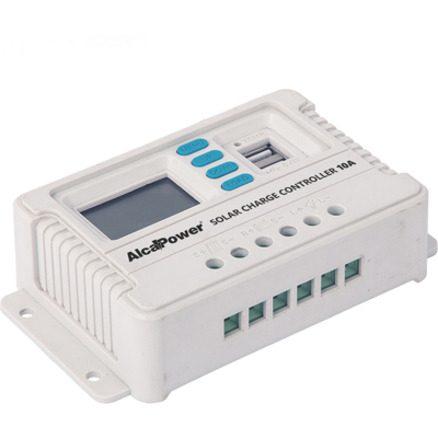 ALCAPOWER Regolatore Di Carica Pwm 10a 12v/24v Con Riconoscimento Automatico, Doppia Uscita Usb E Protezione Termica Per Impianti Fotovoltaici ALCAPOWER Regolatore Di Carica Pwm 10a 12v/24v Con Riconoscimento Automatico, Doppia Uscita Usb E Protezione Termica Per Impianti Fotovoltaici