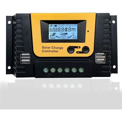 OEM Regolatore Di Carica Solare 20a 12v 24v 36v 48v Identificazione Automatica, Regolatore Di Carica Solare 20a Adatto A Pannelli Solari Max 1040w, Batteria Al Litio Sigillata Al Litio Compatibile OEM Regolatore Di Carica Solare 20a 12v 24v 36v 48v Identificazione Automatica, Regolatore Di Carica Solare 20a Adatto A Pannelli Solari Max 1040w, Batteria Al Litio Sigillata Al Litio Compatibile