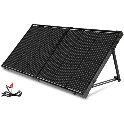 RENOGY - Pannello Solare Monocristallino 100w 12v Portatile Pieghevole Per Sistemi Off-grid - Design A Valigetta Con Supporto Integrato E Regolatore Di Carica Impermeabile 20a RENOGY - Pannello Solare Monocristallino 100w 12v Portatile Pieghevole Per Sistemi Off-grid - Design A Valigetta Con Supporto Integrato E Regolatore Di Carica Impermeabile 20a