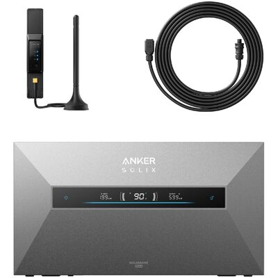 Anker Kit Solix Solarbank Max Ac Con Adattatore Wieland E Smart Meter Gen 2 Anker Kit Solix Solarbank Max Ac Con Adattatore Wieland E Smart Meter Gen 2