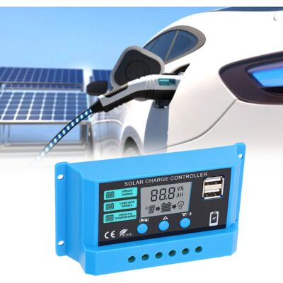 OEM Regolatore Di Carica Solare Fotovoltaico Da 12v/24v, Basso Consumo Energetico Adattivo, Display Lcd, Regolatore Solare Pwm, Regolatore Per Pannelli Solari Da 20a OEM Regolatore Di Carica Solare Fotovoltaico Da 12v/24v, Basso Consumo Energetico Adattivo, Display Lcd, Regolatore Solare Pwm, Regolatore Per Pannelli Solari Da 20a