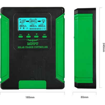 OEM Regolatore Di Carica Solare 40a Regolatore Di Carica Solare Mppt 12v 24v 36v 48v Regolatore Automatico Del Pannello Solare Fotovoltaico 180vdc OEM Regolatore Di Carica Solare 40a Regolatore Di Carica Solare Mppt 12v 24v 36v 48v Regolatore Automatico Del Pannello Solare Fotovoltaico 180vdc
