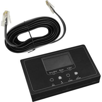 ALCAPOWER Controllo Remoto Lcd Per Inverter Solari 800051 E 800052 Con Cavo Di Connessione Da 10 Metri E Monitoraggio Via App Integrato ALCAPOWER Controllo Remoto Lcd Per Inverter Solari 800051 E 800052 Con Cavo Di Connessione Da 10 Metri E Monitoraggio Via App Integrato