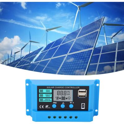 OEM Regolatore Di Carica Solare Fotovoltaico Da 12v/24v, Basso Consumo Energetico Adattivo, Display Lcd, Regolatore Solare Pwm, Regolatore Per Pannelli Solari Da 30a OEM Regolatore Di Carica Solare Fotovoltaico Da 12v/24v, Basso Consumo Energetico Adattivo, Display Lcd, Regolatore Solare Pwm, Regolatore Per Pannelli Solari Da 30a