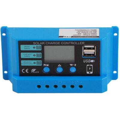 OEM Regolatore Di Carica Solare 12v 24v, Regolatore Di Carica Per Pannelli Solari, Adatto Per Camper Domestici, 20a -crezuo OEM Regolatore Di Carica Solare 12v 24v, Regolatore Di Carica Per Pannelli Solari, Adatto Per Camper Domestici, 20a -crezuo