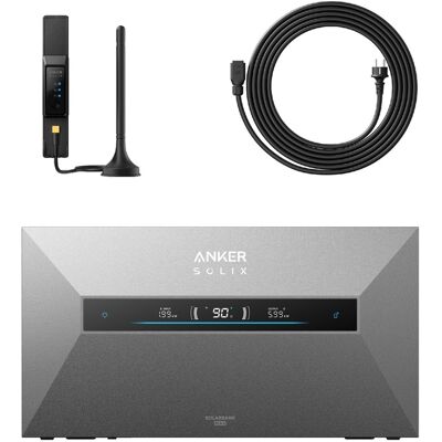 Anker Kit Solix Solarbank Max Ac Con Adattatore Schuko E Smart Meter Monofase Anker Kit Solix Solarbank Max Ac Con Adattatore Schuko E Smart Meter Monofase