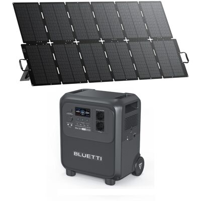 BLUETTI Kit Elite 320 Con Pannello Solare 500 W - 3200 Wh, Generatore Solare 2x1800w BLUETTI Kit Elite 320 Con Pannello Solare 500 W - 3200 Wh, Generatore Solare 2x1800w
