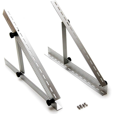 ALCAPOWER Staffe Triangolari Per Pannelli Solari =100w, Inclinazione Regolabile, Lunghezza 55cm - Soluzione Di Montaggio Affidabile Per Fotovoltaico ALCAPOWER Staffe Triangolari Per Pannelli Solari =100w, Inclinazione Regolabile, Lunghezza 55cm - Soluzione Di Montaggio Affidabile Per Fotovoltaico