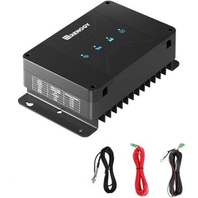 RENOGY Regolatore Di Carica Solare Mppt 50a - 12v/24v Controller Intelligente Con Display Lcd Per Batterie Al Piombo E Litio RENOGY Regolatore Di Carica Solare Mppt 50a - 12v/24v Controller Intelligente Con Display Lcd Per Batterie Al Piombo E Litio