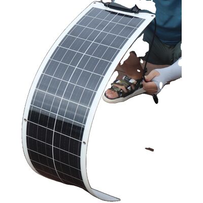 OEM Pannello Solare Flessibile, Potenza 110 W, Struttura Monocristallina. OEM Pannello Solare Flessibile, Potenza 110 W, Struttura Monocristallina.