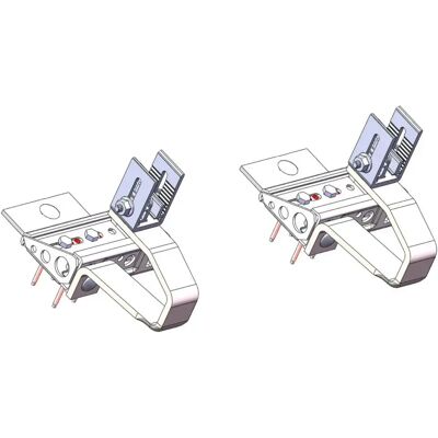 BRÖTJE Set Staffe Per Tetto Df 2 Pz. Sdbs-df 2, 7744761 BRÖTJE Set Staffe Per Tetto Df 2 Pz. Sdbs-df 2, 7744761