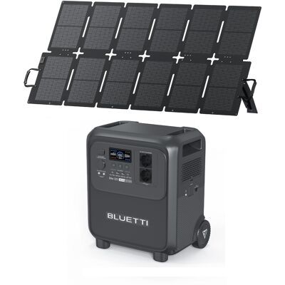 BLUETTI Kit Elite 320 Con Pannello Solare 220 W - 3200 Wh, Generatore Solare 2x1800w BLUETTI Kit Elite 320 Con Pannello Solare 220 W - 3200 Wh, Generatore Solare 2x1800w