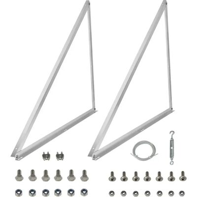 Bosch Accessori Per Tecnologia Solare Fk 10 Set Base Per Montaggio Inclinato Verticale, 7735600498 Bosch Accessori Per Tecnologia Solare Fk 10 Set Base Per Montaggio Inclinato Verticale, 7735600498