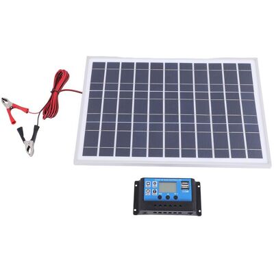 OEM Caricabatterie A Pannello Solare Da 30 W 12 V + Regolatore Di Carica Da 40 A Per Camper/autocaravan OEM Caricabatterie A Pannello Solare Da 30 W 12 V + Regolatore Di Carica Da 40 A Per Camper/autocaravan