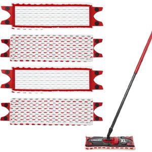 OEM Kit Di Ricarica Da 4 Pezzi Per Vilda Ultramax Xl Mop, 51x14 Cm, Per Vilda Ultramat Xl Mop In Microfibra Assorbente 2 In 1, Ricarica Per Lavaggio Pavimenti E Pulizia Macchie OEM Kit Di Ricarica Da 4 Pezzi Per Vilda Ultramax Xl Mop, 51x14 Cm, Per Vilda Ultramat Xl Mop In Microfibra Assorbente 2 In 1, Ricarica Per Lavaggio Pavimenti E Pulizia Macchie