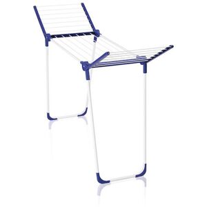 Leifheit Pegasus 120 Solid Compact Stendibiancheria Da Pavimento Blu, Bianco Leifheit Pegasus 120 Solid Compact Stendibiancheria Da Pavimento Blu, Bianco