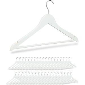 RELAXDAYS Set di 40 grucce in legno - Ganci rotanti, 44,5cm RELAXDAYS Set di 40 grucce in legno - Ganci rotanti, 44,5cm