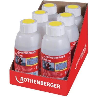 Rothenberger Prodotto Per La Pulizia Ropuls Roclean Per Tubature Di Acqua Potabile 1l 6 Pezzi/confezione Rothenberger Prodotto Per La Pulizia Ropuls Roclean Per Tubature Di Acqua Potabile 1l 6 Pezzi/confezione