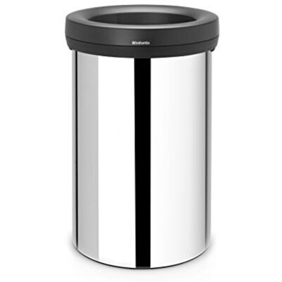 Brabantia Pattumiera Open Top Bin 60ltacciaio Lucido Brabantia Pattumiera Open Top Bin 60ltacciaio Lucido
