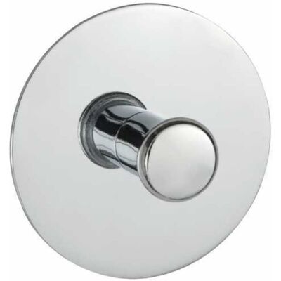 Wenko Gancio Appendiabito Da Muro, Gancio Porta Asciugamani Per Il Bagno, Montaggio A Parete Senza Foratura Turbo-loc®, Acciaio, Ø 6 Cm, Lucido - Wenko Gancio Appendiabito Da Muro, Gancio Porta Asciugamani Per Il Bagno, Montaggio A Parete Senza Foratura Turbo-loc®, Acciaio, Ø 6 Cm, Lucido -