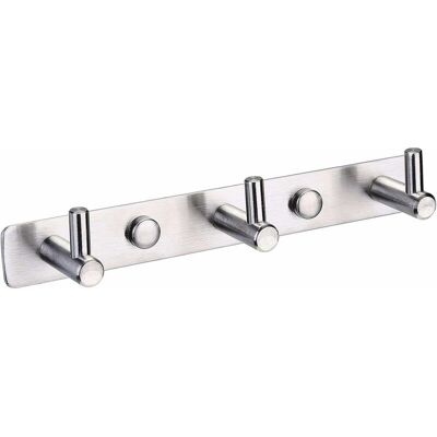 TREETALK Gancio Per Accappatoio Con 3 Ganci, Gancio Da Parete Per Asciugamani Da Bagno, Porta Asciugamani Da Cucina, Gancio Da Parete In Acciaio Inox TREETALK Gancio Per Accappatoio Con 3 Ganci, Gancio Da Parete Per Asciugamani Da Bagno, Porta Asciugamani Da Cucina, Gancio Da Parete In Acciaio Inox