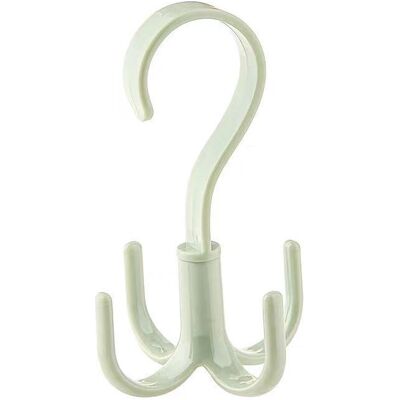 TAPWORKS Gancio Rotativo Multifunzione In Plastica, Gancio A Muro Per Borse E Vestiti Organizzatore Di Stoccaggio A Casa, Verde TAPWORKS Gancio Rotativo Multifunzione In Plastica, Gancio A Muro Per Borse E Vestiti Organizzatore Di Stoccaggio A Casa, Verde