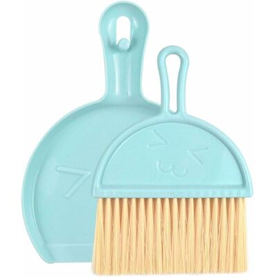 ULISEM Mini Set Di Paletta E Spazzola In Plastica Blu – Set Compatto Di 2 Pezzi Per La Pulizia, Ideale Per Ufficio, Bambini E Adulti. ULISEM Mini Set Di Paletta E Spazzola In Plastica Blu – Set Compatto Di 2 Pezzi Per La Pulizia, Ideale Per Ufficio, Bambini E Adulti.
