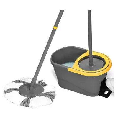 Apex Lavapavimenti Spinmop "espresso" Con Pedale Apex Lavapavimenti Spinmop "espresso" Con Pedale