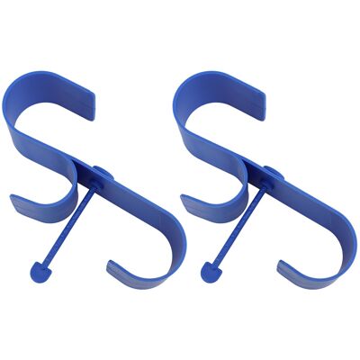 VISTRECK Ganci Per Recinzione Piscina, 2 Pezzi, Supporto Per Asta Da Nuoto, Porta Attrezzi Multifunzionale Da Parete Per Tubi, Spazzole E Scope VISTRECK Ganci Per Recinzione Piscina, 2 Pezzi, Supporto Per Asta Da Nuoto, Porta Attrezzi Multifunzionale Da Parete Per Tubi, Spazzole E Scope