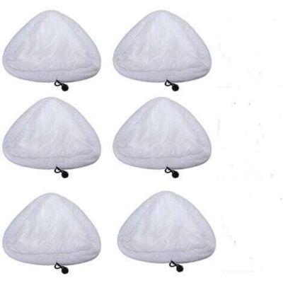 OEM Set Di 6 Pezzi Adattabili Per Scopa A Vapore Shark In Tessuto In Microfibra, Accessori Per Testina Di Scopa Shark H20 X5 S302 S001 OEM Set Di 6 Pezzi Adattabili Per Scopa A Vapore Shark In Tessuto In Microfibra, Accessori Per Testina Di Scopa Shark H20 X5 S302 S001