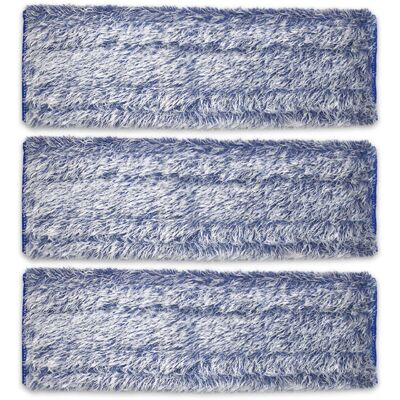XISRENS Set Di 3 Panni Per La Polvere In Microfibra Lavabili E Riutilizzabili Per I Moci Di Ricambio Bona Da 45 Cm, Ideali Per La Pulizia Di Pavimenti Duri. XISRENS Set Di 3 Panni Per La Polvere In Microfibra Lavabili E Riutilizzabili Per I Moci Di Ricambio Bona Da 45 Cm, Ideali Per La Pulizia Di Pavimenti Duri.