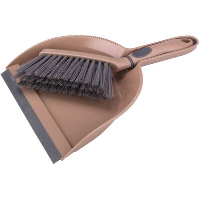 OEM Mini Scopa Mokka Di Piccole Dimensioni Con Paletta, Set Per La Pulizia E La Spazzatura Grigio-beige OEM Mini Scopa Mokka Di Piccole Dimensioni Con Paletta, Set Per La Pulizia E La Spazzatura Grigio-beige