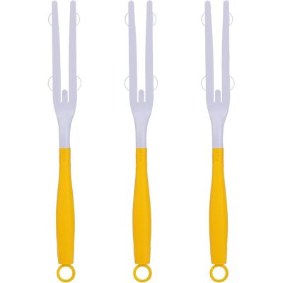JALLERIA Manici Per Spolverino, Prolunghe In Plastica Rimovibili Per Manico Di Scopa Per Una Facile Pulizia (giallo) JALLERIA Manici Per Spolverino, Prolunghe In Plastica Rimovibili Per Manico Di Scopa Per Una Facile Pulizia (giallo)