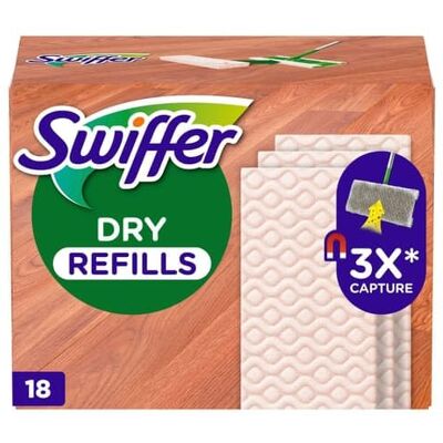 SWIFFER Panni Per Pulizia Dry Bodentücher Cattura Polvere Legno SWIFFER Panni Per Pulizia Dry Bodentücher Cattura Polvere Legno