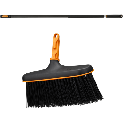 OEM Fiskars Oneclick Testina Per Scopa 27 Cm + Manico 119-174 Cm OEM Fiskars Oneclick Testina Per Scopa 27 Cm + Manico 119-174 Cm