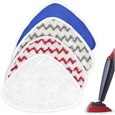 OEM Accessori Di Ricambio Per Testine Per Mocio A Frange Triangolari Ostar, Accessori Per La Pulizia Domestica Con Mocio A Vapore, 4 Pezzi In Totale. OEM Accessori Di Ricambio Per Testine Per Mocio A Frange Triangolari Ostar, Accessori Per La Pulizia Domestica Con Mocio A Vapore, 4 Pezzi In Totale.