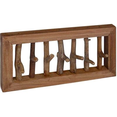 VIDAXL Gancio Per Cappotti Naturale 50 X 10 X 25 Cm VIDAXL Gancio Per Cappotti Naturale 50 X 10 X 25 Cm