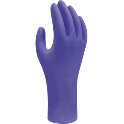 Guanti monouso in nitrile Showa - Blu cobalto - M - Contatto alimentare Guanti monouso in nitrile Showa - Blu cobalto - M - Contatto alimentare