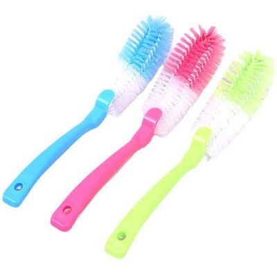 Zone Confezione Di Spazzolino Per Piatti Con Setole Pulenti, Spazzolino Per Bottiglie (rosa) Zone Confezione Di Spazzolino Per Piatti Con Setole Pulenti, Spazzolino Per Bottiglie (rosa)